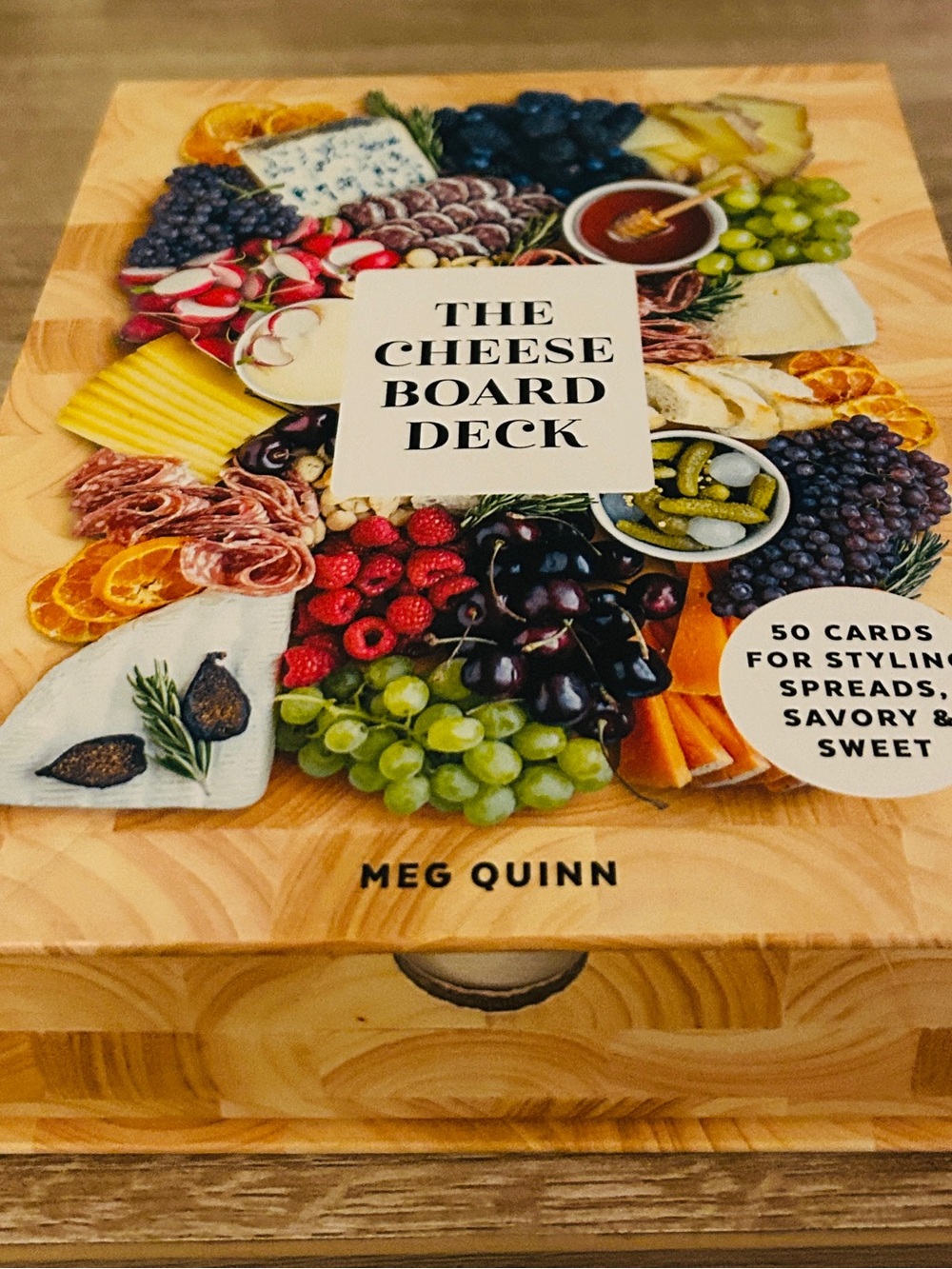 The Cheese Board Deck Cards for Charcuterie by Anthropologie NWT
